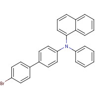 352359-42-3 N-[4-(4-bromophenyl)phenyl]-N-phenylnaphthalen-1-amine chemical structure