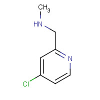 881205-08-9 1-(4-chloropyridin-2-yl)-N-methylmethanamine chemical structure