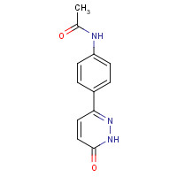54558-04-2 N-[4-(6-oxo-1H-pyridazin-3-yl)phenyl]acetamide chemical structure