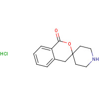37751-73-8 spiro[4H-isochromene-3,4'-piperidine]-1-one;hydrochloride chemical structure