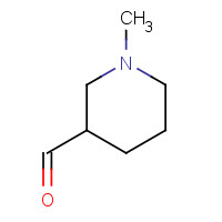 99658-56-7 1-methylpiperidine-3-carbaldehyde chemical structure