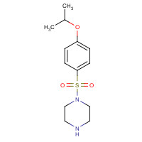 932372-87-7 1-(4-propan-2-yloxyphenyl)sulfonylpiperazine chemical structure