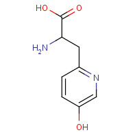 943-82-8 2-amino-3-(5-hydroxypyridin-2-yl)propanoic acid chemical structure