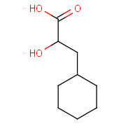 25400-54-8 3-cyclohexyl-2-hydroxypropanoic acid chemical structure