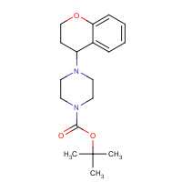 229345-41-9 tert-butyl 4-(3,4-dihydro-2H-chromen-4-yl)piperazine-1-carboxylate chemical structure