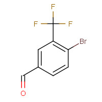 34328-47-7 4-bromo-3-(trifluoromethyl)benzaldehyde chemical structure