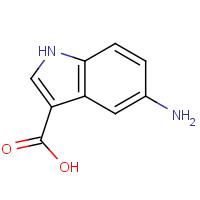 6960-44-7 5-amino-1H-indole-3-carboxylic acid chemical structure