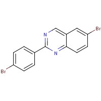 1228552-77-9 6-bromo-2-(4-bromophenyl)quinazoline chemical structure