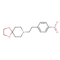136080-82-5 8-[2-(4-nitrophenyl)ethyl]-1,4-dioxa-8-azaspiro[4.5]decane chemical structure