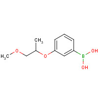 1350317-80-4 [3-(1-methoxypropan-2-yloxy)phenyl]boronic acid chemical structure