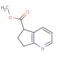 1374575-24-2 methyl 6,7-dihydro-5H-cyclopenta[b]pyridine-5-carboxylate chemical structure