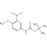 1324000-28-3 tert-butyl N-(4-methoxy-3-nitrophenyl)carbamate chemical structure