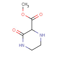 41817-92-9 methyl 3-oxopiperazine-2-carboxylate chemical structure