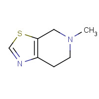 259809-24-0 5-methyl-6,7-dihydro-4H-[1,3]thiazolo[5,4-c]pyridine chemical structure