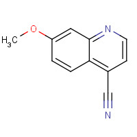 861620-90-8 7-methoxyquinoline-4-carbonitrile chemical structure