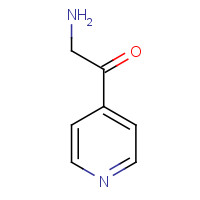 75140-34-0 2-amino-1-pyridin-4-ylethanone chemical structure