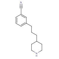 301186-84-5 3-(3-piperidin-4-ylpropyl)benzonitrile chemical structure