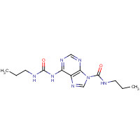 1092352-81-2 N-propyl-6-(propylcarbamoylamino)purine-9-carboxamide chemical structure