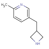 927679-53-6 5-(azetidin-3-ylmethyl)-2-methylpyridine chemical structure