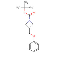 1332301-15-1 tert-butyl 3-(phenoxymethyl)azetidine-1-carboxylate chemical structure