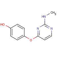 769961-04-8 4-[2-(methylamino)pyrimidin-4-yl]oxyphenol chemical structure