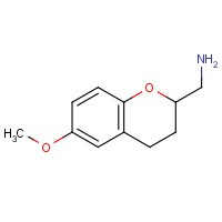 177976-35-1 (6-methoxy-3,4-dihydro-2H-chromen-2-yl)methanamine chemical structure