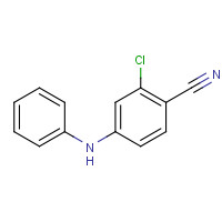 548797-45-1 4-anilino-2-chlorobenzonitrile chemical structure