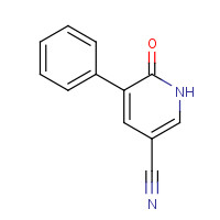 790659-87-9 6-oxo-5-phenyl-1H-pyridine-3-carbonitrile chemical structure