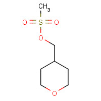 132291-95-3 oxan-4-ylmethyl methanesulfonate chemical structure