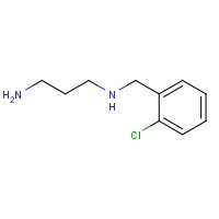 161799-66-2 N'-[(2-chlorophenyl)methyl]propane-1,3-diamine chemical structure