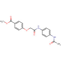 852980-78-0 methyl 4-[2-(4-acetamidoanilino)-2-oxoethoxy]benzoate chemical structure