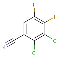 112062-59-6 2,3-dichloro-4,5-difluorobenzonitrile chemical structure