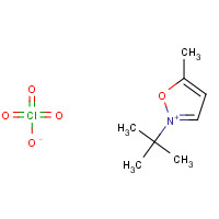 10513-45-8 2-tert-butyl-5-methyl-1,2-oxazol-2-ium;perchlorate chemical structure