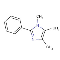 152536-39-5 1,4,5-trimethyl-2-phenylimidazole chemical structure