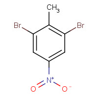 101581-06-0 1,3-dibromo-2-methyl-5-nitrobenzene chemical structure
