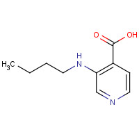 1461601-91-1 3-(butylamino)pyridine-4-carboxylic acid chemical structure