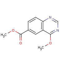 648449-00-7 methyl 4-methoxyquinazoline-6-carboxylate chemical structure