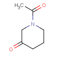 34456-78-5 1-acetylpiperidin-3-one chemical structure
