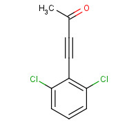 1247092-29-0 4-(2,6-dichlorophenyl)but-3-yn-2-one chemical structure