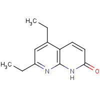 69587-87-7 5,7-diethyl-1H-1,8-naphthyridin-2-one chemical structure