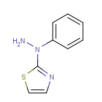 409317-07-3 1-phenyl-1-(1,3-thiazol-2-yl)hydrazine chemical structure