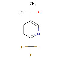 1031721-43-3 2-[6-(trifluoromethyl)pyridin-3-yl]propan-2-ol chemical structure