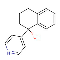 229345-47-5 1-pyridin-4-yl-3,4-dihydro-2H-naphthalen-1-ol chemical structure