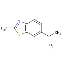 91331-55-4 2-methyl-6-propan-2-yl-1,3-benzothiazole chemical structure