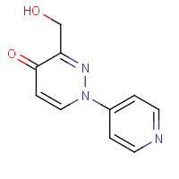 1314396-88-7 3-(hydroxymethyl)-1-pyridin-4-ylpyridazin-4-one chemical structure