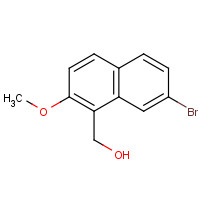 1539309-62-0 (7-bromo-2-methoxynaphthalen-1-yl)methanol chemical structure