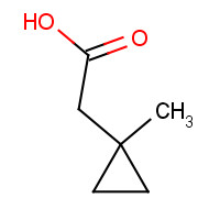 71199-15-0 2-(1-methylcyclopropyl)acetic acid chemical structure