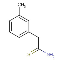 6487-91-8 2-(3-methylphenyl)ethanethioamide chemical structure