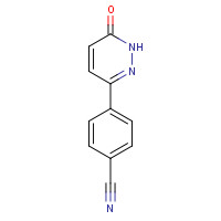 52240-10-5 4-(6-oxo-1H-pyridazin-3-yl)benzonitrile chemical structure