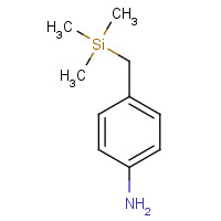 17205-67-3 4-(trimethylsilylmethyl)aniline chemical structure